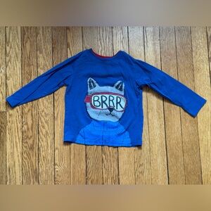 Joe Fresh 'BRRR' Graphic Long-Sleeve Tee - Size 2